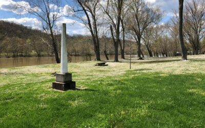 Big Bottom Massacre site: pretty, serene and a little unnerving